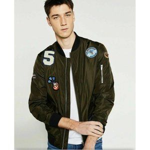 zara bomber jacket mens
